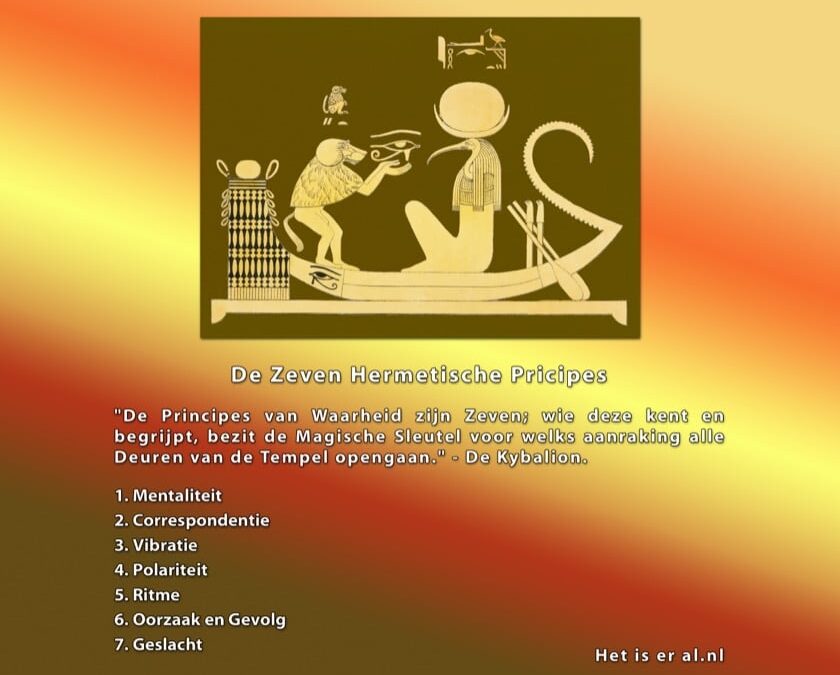 De Zeven Hermetische Principes